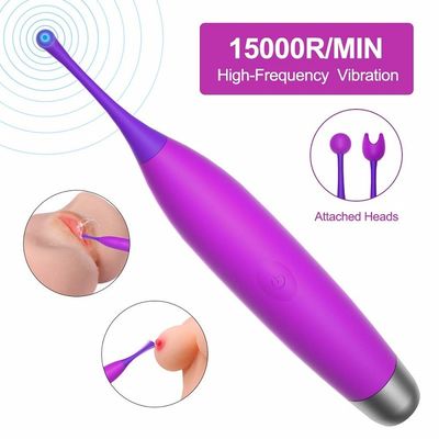 Máy kích thích âm vật không thấm nước IPX6 Bút kích thích âm vật tốc độ cao ROHS đã được phê duyệt