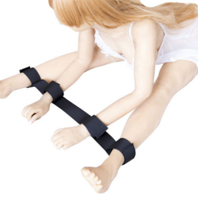SM Games BDSM Sex Fetish Bondage Nylon Chân Mắt cá chân Nô lệ Còng tay 57cm