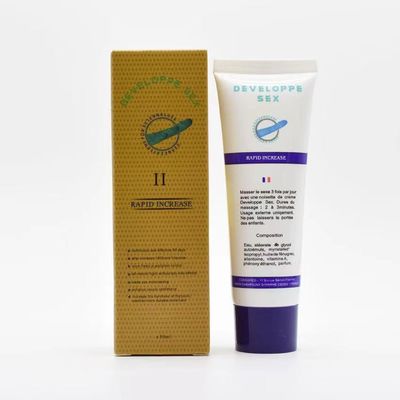 Tình dục trì hoãn thời gian dài Kem tăng cường tình dục thảo dược 50ml làm dày dương vật