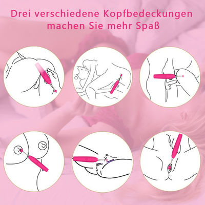 17,6cm Massage núm vú Máy rung điểm G Âm vật Đồ chơi tình dục nữ Tốc độ đơn