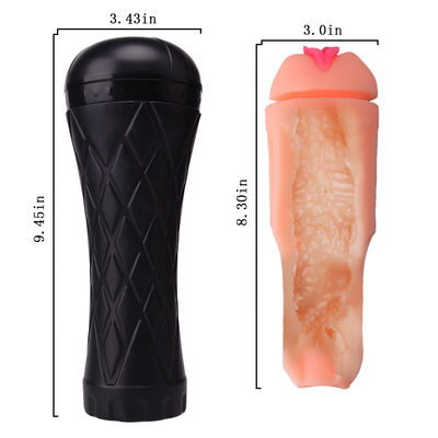 ABS TPE Đồ chơi thủ dâm cho nam giới bằng miệng 24cm Âm đạo bằng miệng