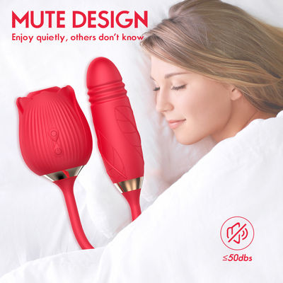 Bú Rung Đồ chơi tình dục mật ong IPX7 Kích thích âm vật núm vú cho người lớn
