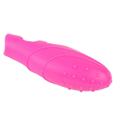 Tay áo ngón tay điểm G silicone không thấm nước 9cm Bullet rung