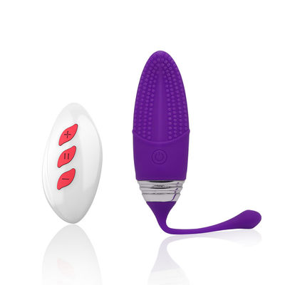 Máy rung trứng silicone điều khiển từ xa 10 tần số 100mm IPX7 chống thấm nước
