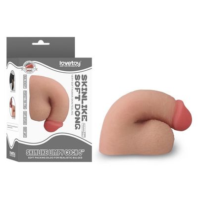 5 inch 126mm Limpy dương vật giả mềm Đồ chơi tình dục Thực tế phình to cho đồng tính nữ