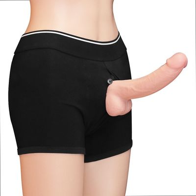 Đàn ông đồng tính nam không độc hại Dương vật giả Đồ chơi tình dục rỗng quần ROHS đã được phê duyệt