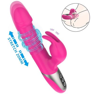 Máy kích thích âm vật bằng kính thiên văn 215mm Lưỡi liếm Đồ chơi tình dục