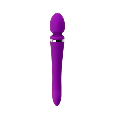 10 tốc độ Động cơ kép Silent Magic Wand mạnh mẽ 22cm Thân thiện với làn da