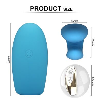 2 Động cơ Máy rung Loại U Đồ chơi tình dục Silicone ABS Điều khiển từ xa không dây ODM