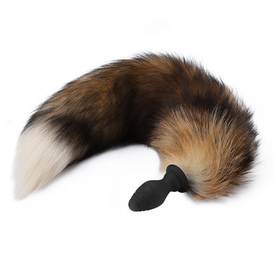 Điều khiển từ xa OEM Foxy Tail Plug Hậu môn 45cm cho nữ Trò chơi BDSM