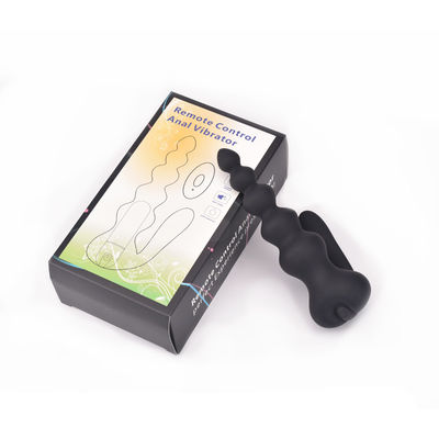 Điều khiển từ xa Đồ chơi tình dục cho hậu môn Hạt hậu môn Cắm rung kép 16cm