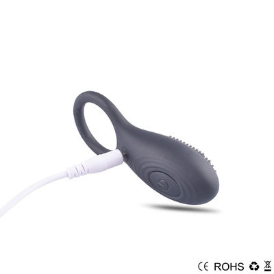 Người lớn silicone Đồ chơi tình dục cho nam giới Vòng rung dương vật 13 Tần số 50DB Tiếng ồn thấp