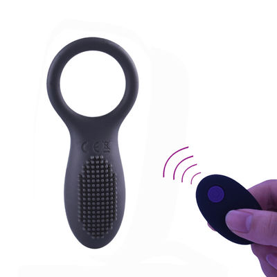 Người lớn silicone Đồ chơi tình dục cho nam giới Vòng rung dương vật 13 Tần số 50DB Tiếng ồn thấp