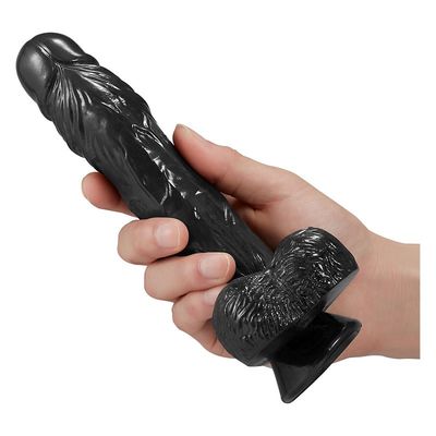 TPE Real Feel cho nam giới Đồ chơi tình dục mở rộng Dây đeo trên Dilldo 20cm