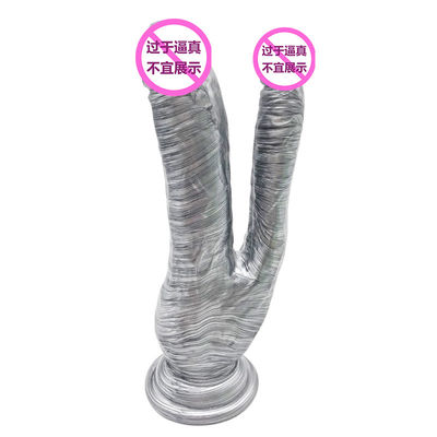 TPE Real Feel Realistic Strap trên dương vật mở rộng 20cm