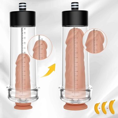 Dương vật phóng to điện tử Đồ chơi tình dục cho nam giới Màn hình LCD USB có thể sạc lại 15cm