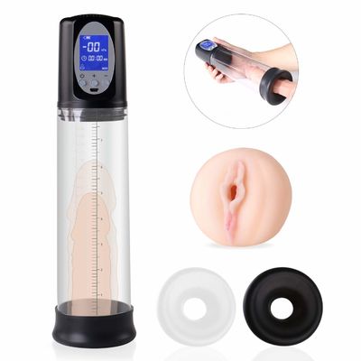 Đồ chơi tình dục nam tự động 29cm Màn hình LCD đồng xu Bơm mở rộng ROHS được chứng nhận