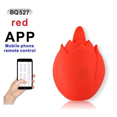 APP Máy mát xa trứng không dây Đồ chơi tình dục cho phụ nữ 9 Hút 380mah Silicone