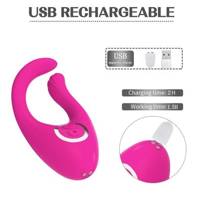 Máy rung trứng điều khiển từ xa không dây CE Loại U 9 tần số IPX7