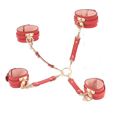 SM có thể điều chỉnh kích thước Tình dục Fetish Bondage Khiêu dâm dưới giường cho cổ tay Cổ chân còng