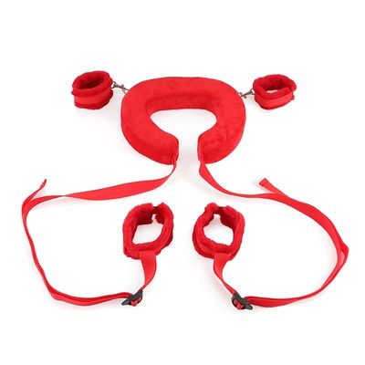 Thoải mái 385G Cổ chân và Tay còng Nylon Bdsm Thắt lưng còng