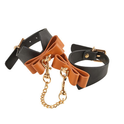9 cái Da SM Tình dục Fetish Bondage Handcuffs Núm vú Kẹp Cổ áo Gag Roi Dây