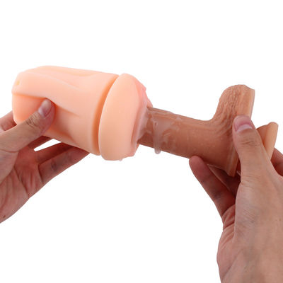 Hình dạng âm đạo Đồ chơi thủ dâm cho nam 13cm có thể tái sử dụng thực tế IPX7