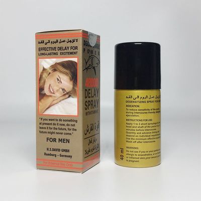 Herbal Deadly Shark 48000 Delay Spray 40ml Mạnh mẽ với Vitamin E