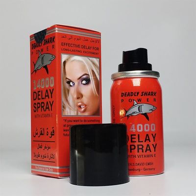 Shark Deadly 140000 Sex Herbal Delay Spray Overspeed Penis Long Time 40ml
