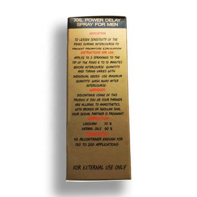 Dương vật kéo dài thời gian dài Excel Power 14000 Delay Spray 45ml được FDA chấp thuận